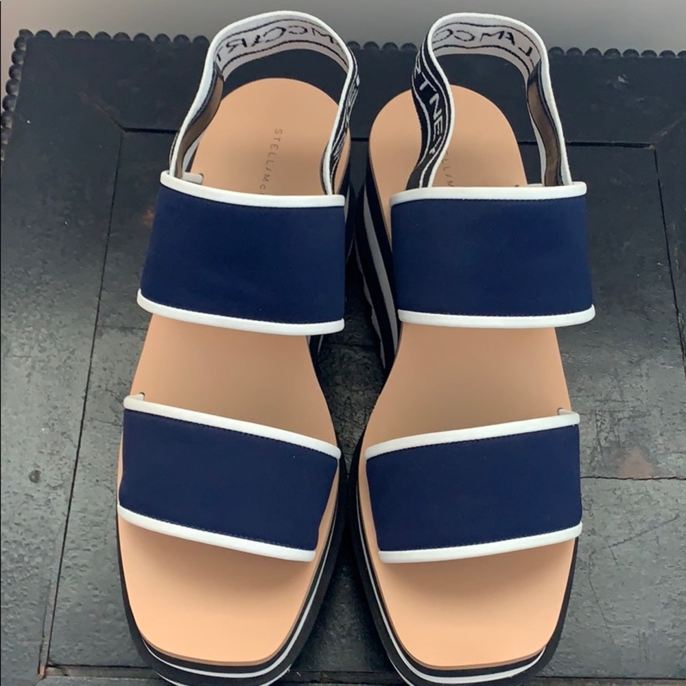 Stella McCartney NWOT platform slingback Sneak - Picture 3 of 16